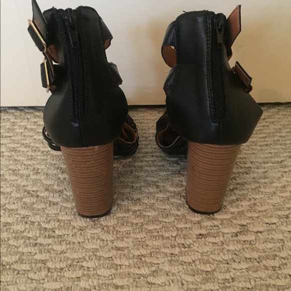 Eighties Throwback - rue21 etc. Open-Weave Shoe Boots - Picture 3 of 3